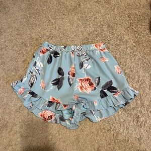 MOD boutique floral shorts